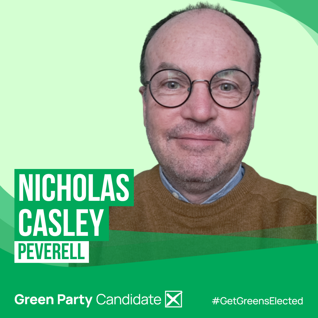Nicholas Casley Green candidate Peverell